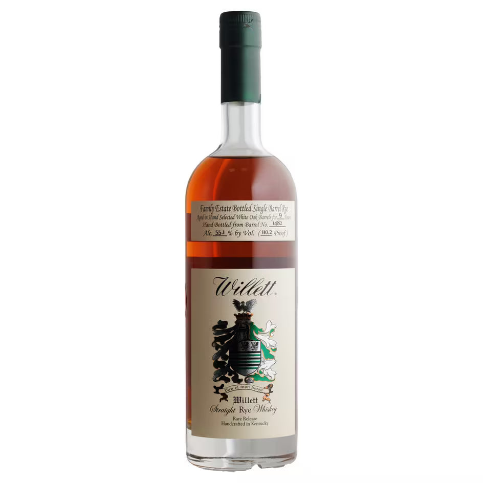 Willett 9-Year-Old Single Berry Bros. & Rudd Exclusive Cask Straight Rye Whiskey, Kentucky, USA - 55.1% ABV - EB London