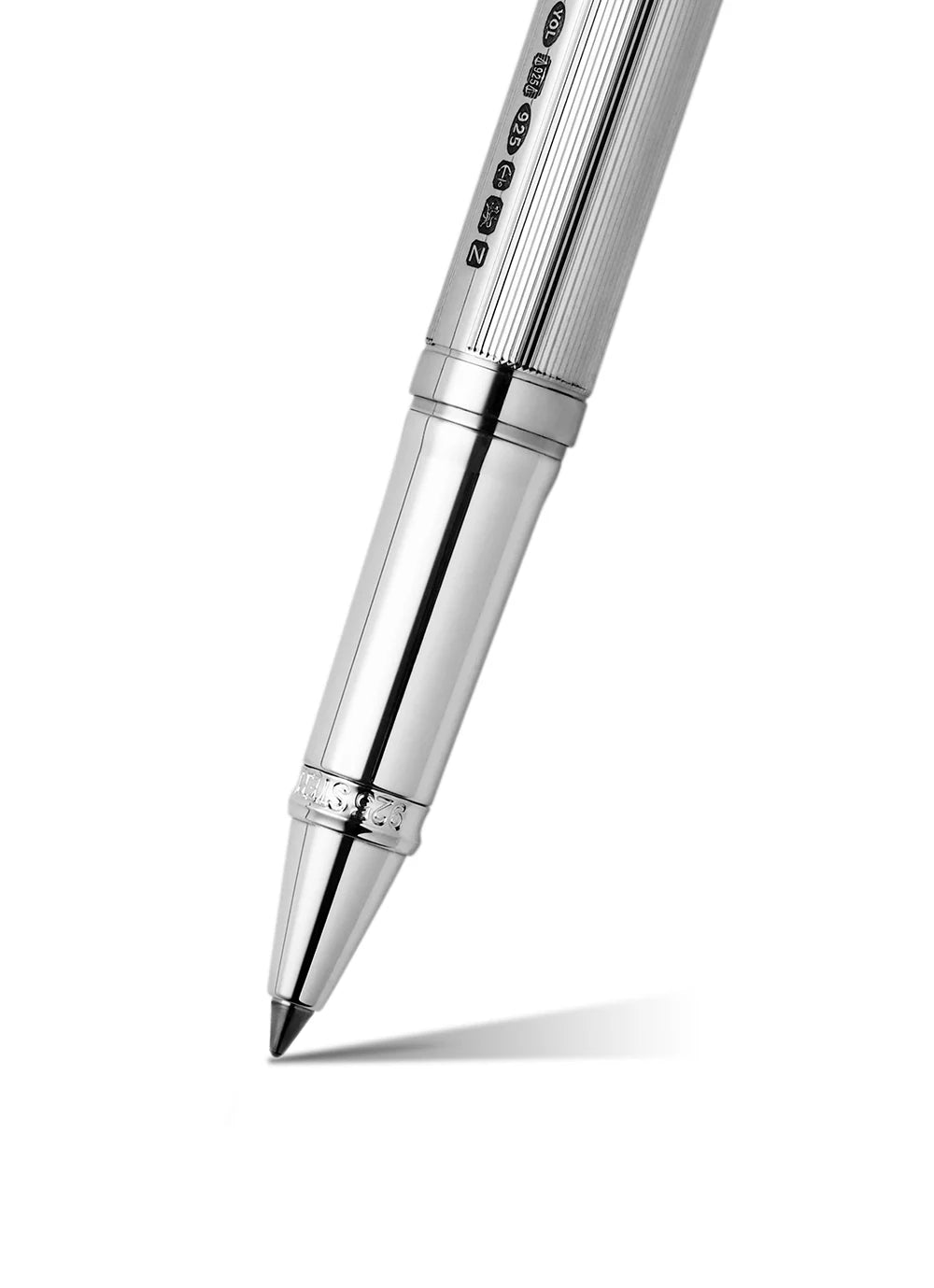 The Pinstripe 72 Sterling Silver Standard Rollerball by Yard-O-Led - image 1
