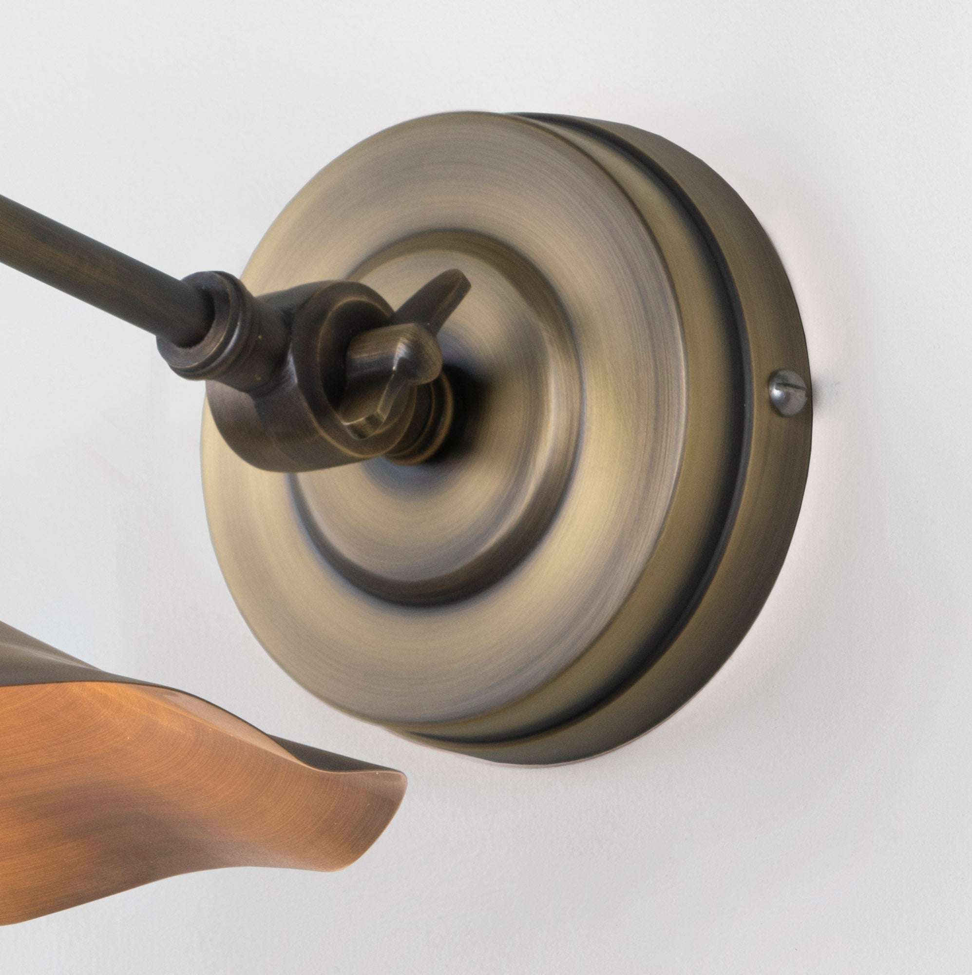 Aged Brass Flora Wall Light | Aged Brass - From The Anvil - EB London