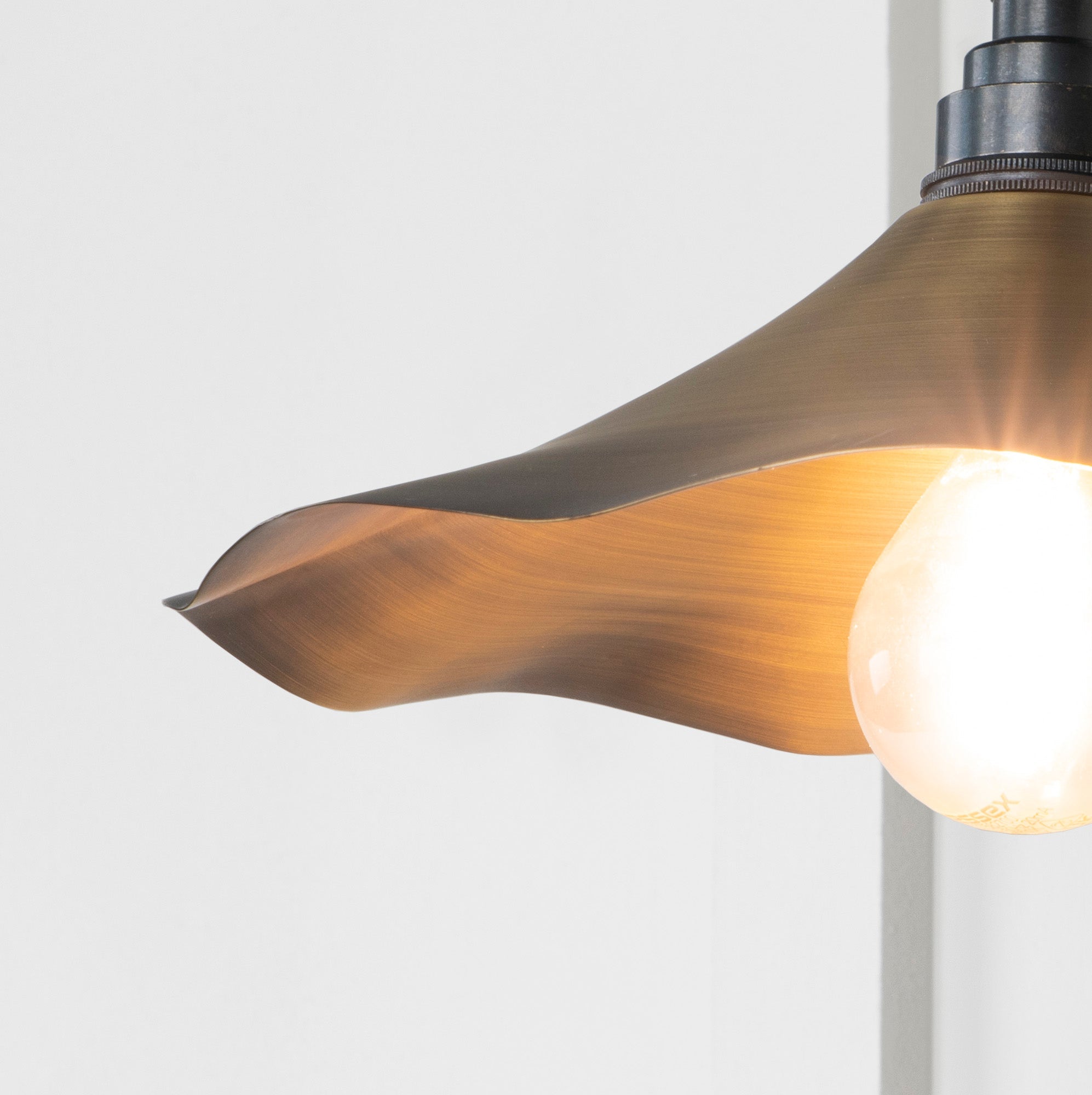 Aged Brass Flora Wall Light | Aged Brass - From The Anvil - EB London
