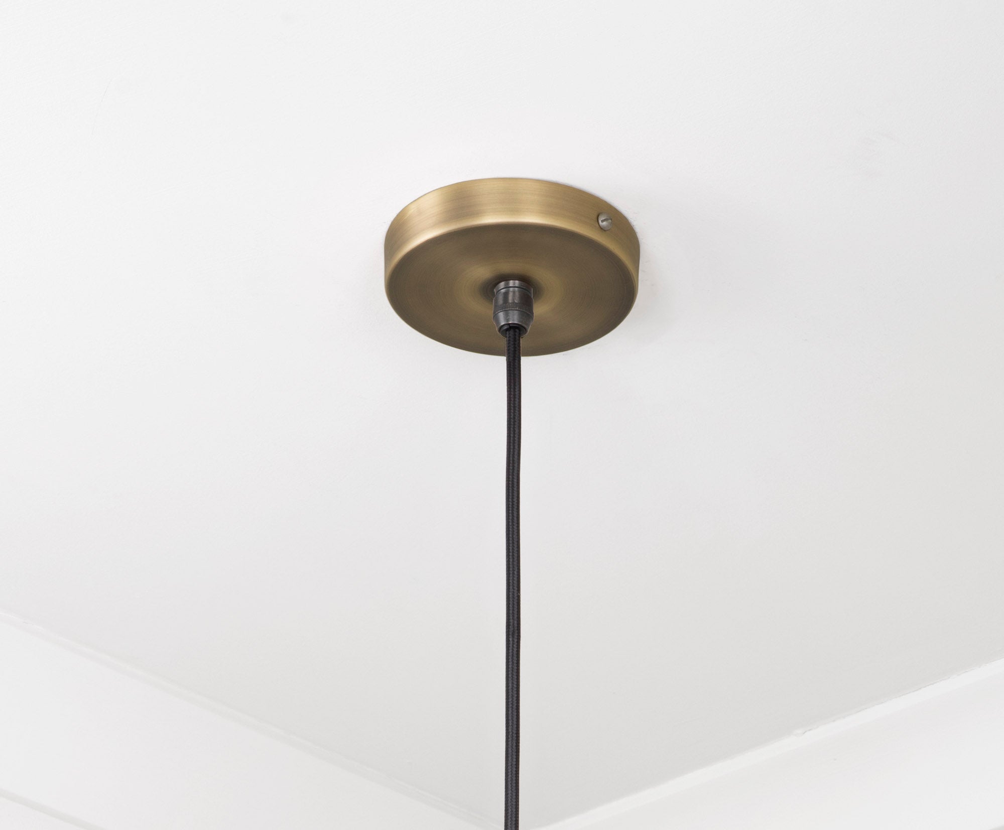Aged Brass Frankley Pendant | Aged Brass - From The Anvil - EB London