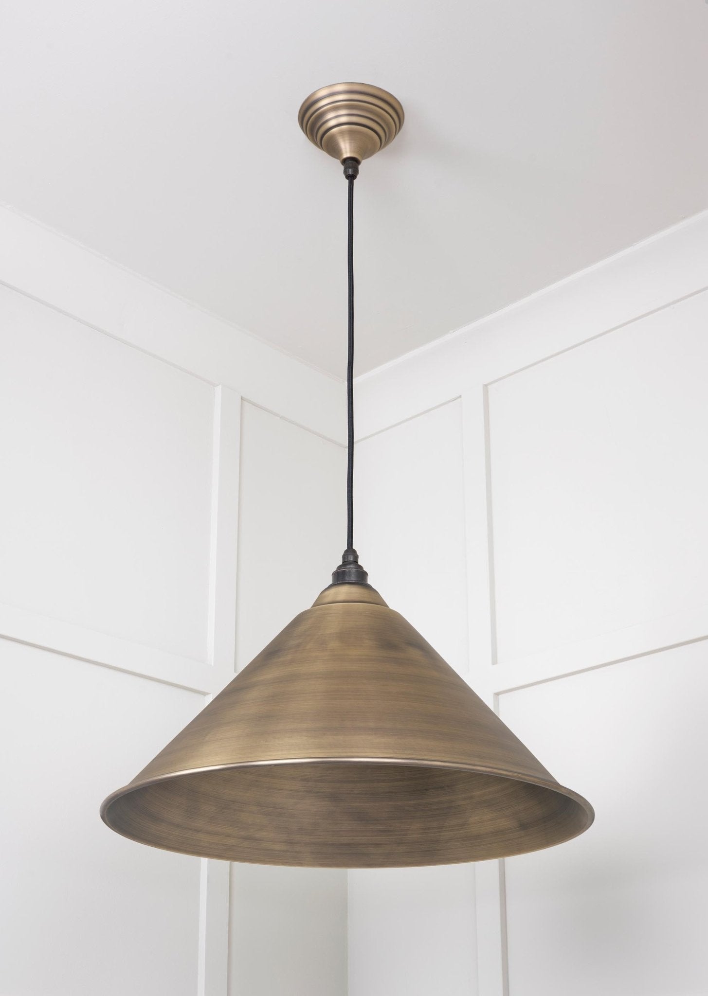 Aged Brass Hockley Pendant | Aged Brass - EB London