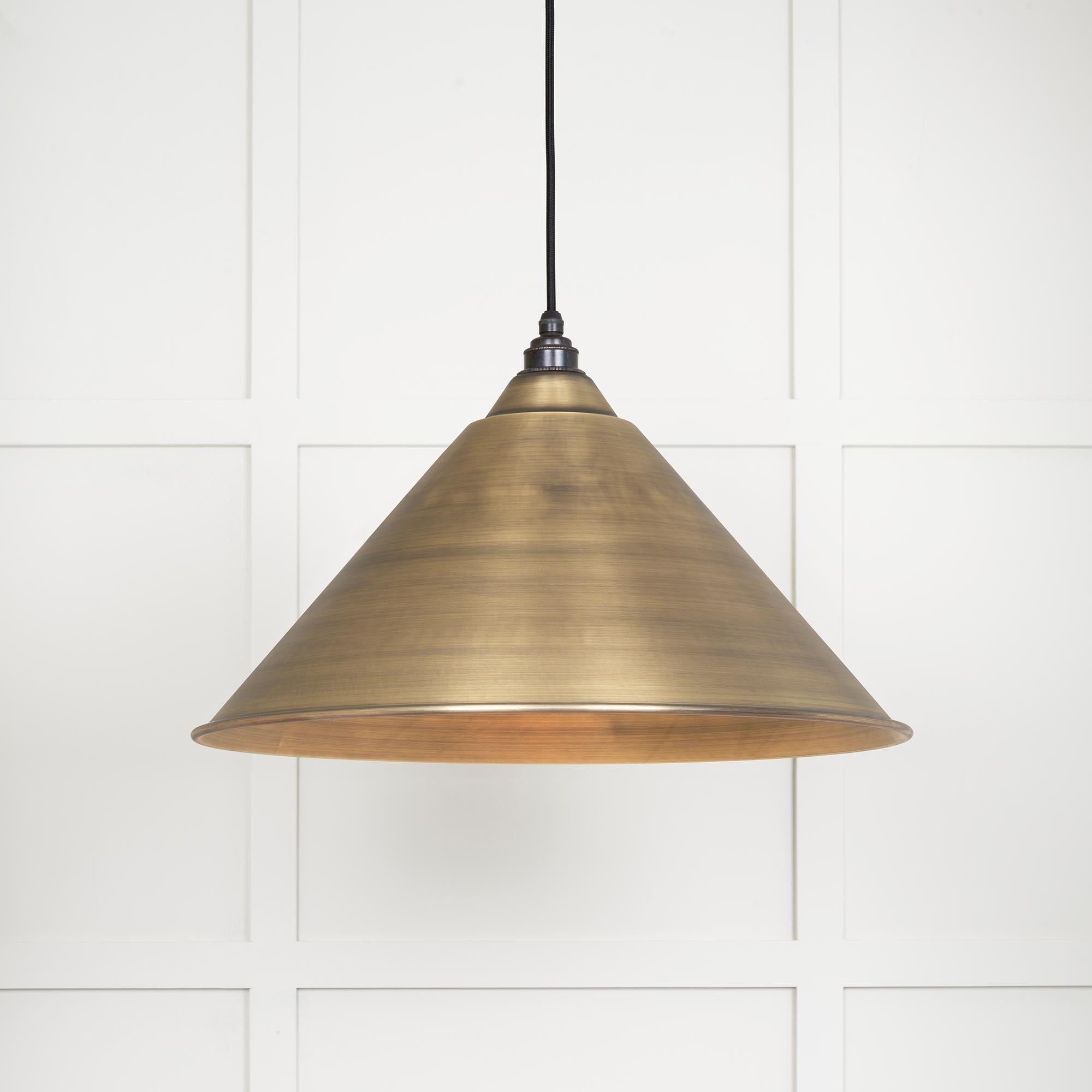 Aged Brass Hockley Pendant | Aged Brass - EB London