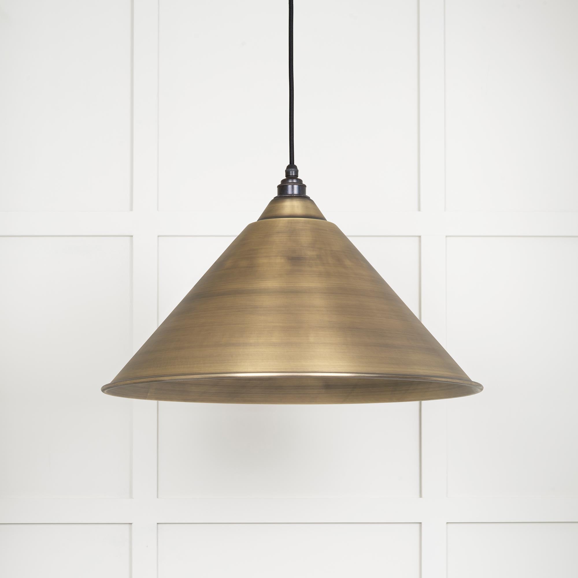 Aged Brass Hockley Pendant | Aged Brass - EB London