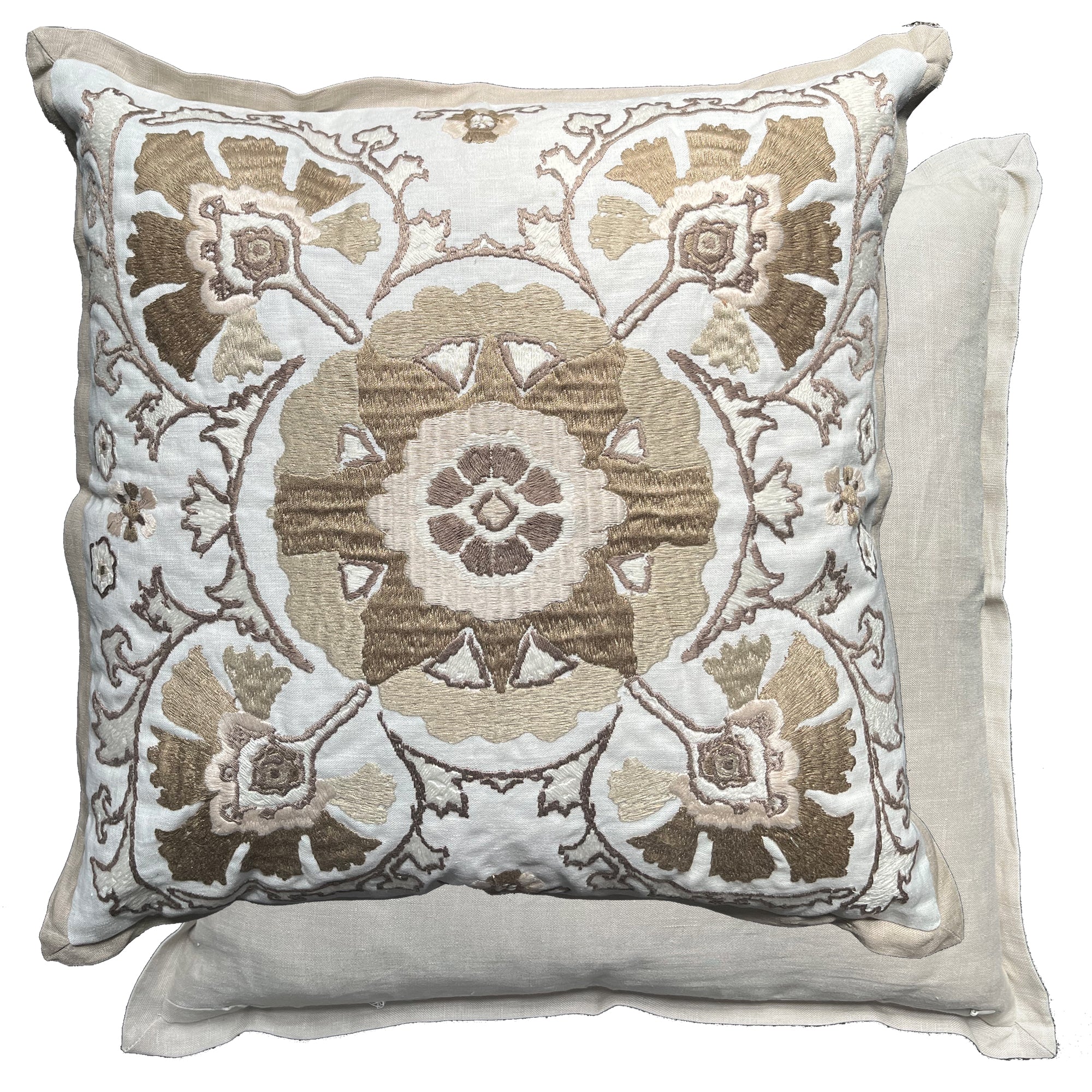 William Yeoward Alexi - Linen 50x50 Cushion luxury cushion - EB London product image 1