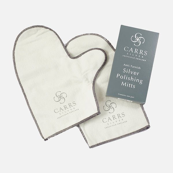 Anti - Tarnish Silver Polishing Mitts - Carrs Silver - EB London