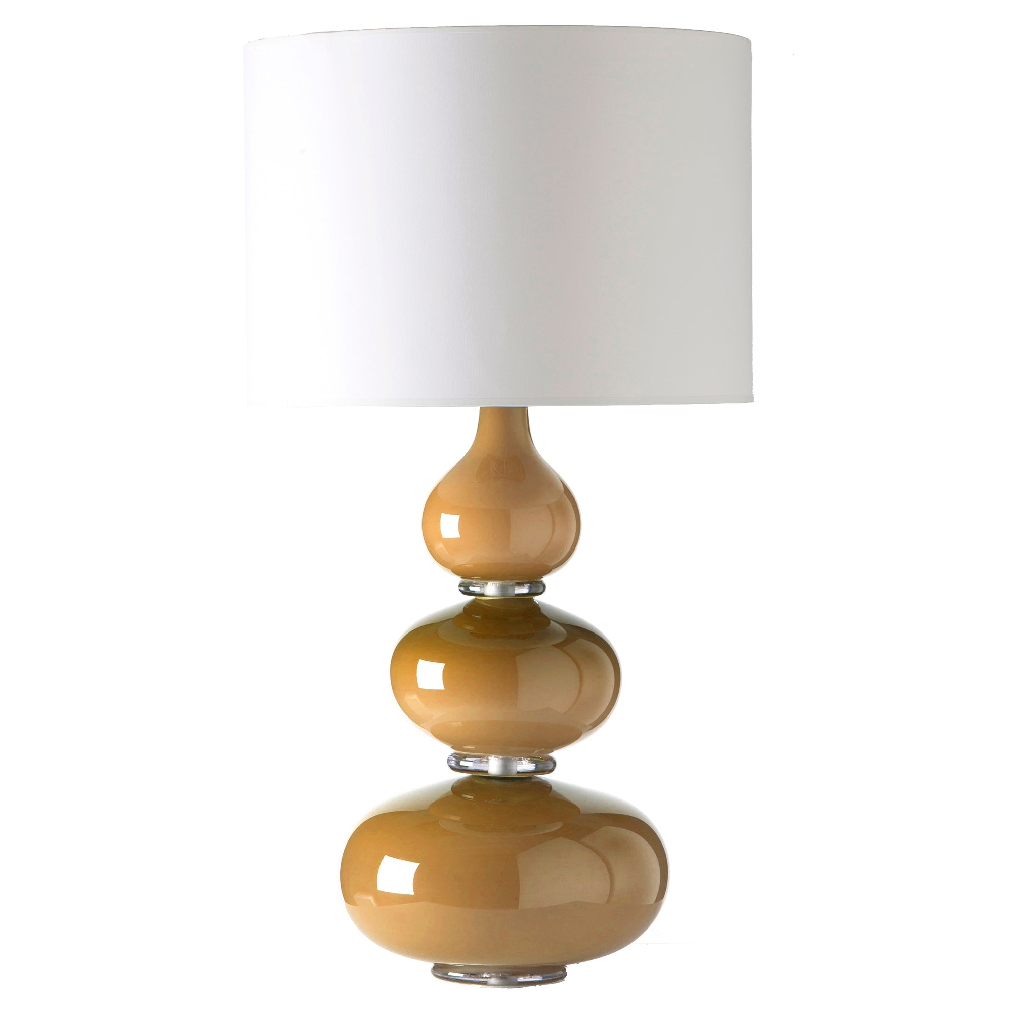 William Yeoward Aragoa Table Lamp Amber luxury table lamp - EB London product image 1