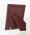 Bead Sterling Silver Photo Frame With Wood Back - Carrs Siver - EB London