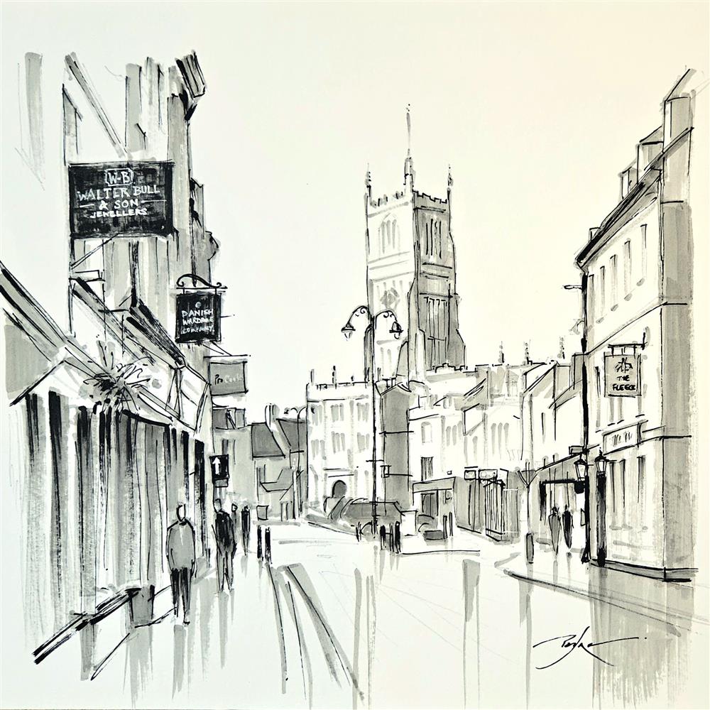 Ben Payne | Market Square - Study | Original British Art - EB London
