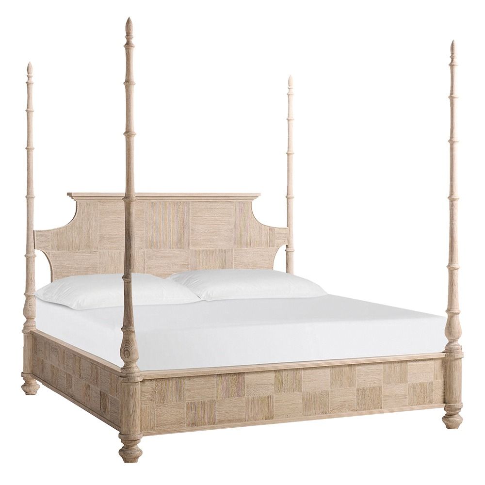 William Yeoward Bywater Super King (UK) Bed in Washed Acacia luxury interiors - EB London product image 1