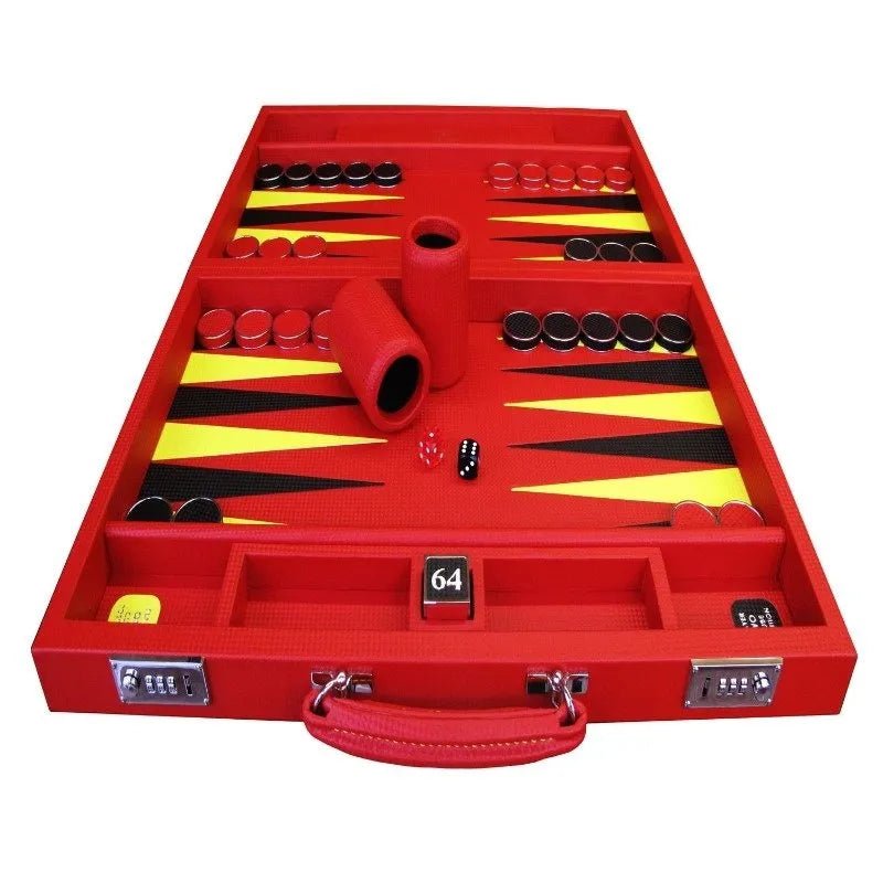 Carbon Fibre Backgammon Board - Geoffery Parker - EB London