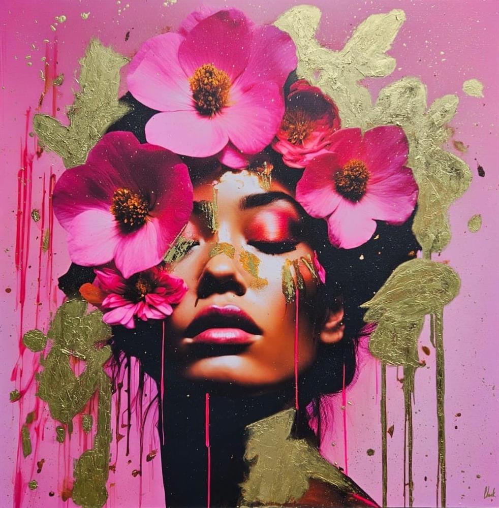 Chuck | Poppy's Pink | Original British Art - EB London