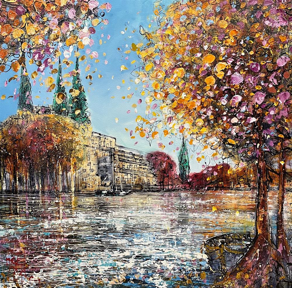 City Waters - Deluxe Canvas by Nigel Cooke - EB London