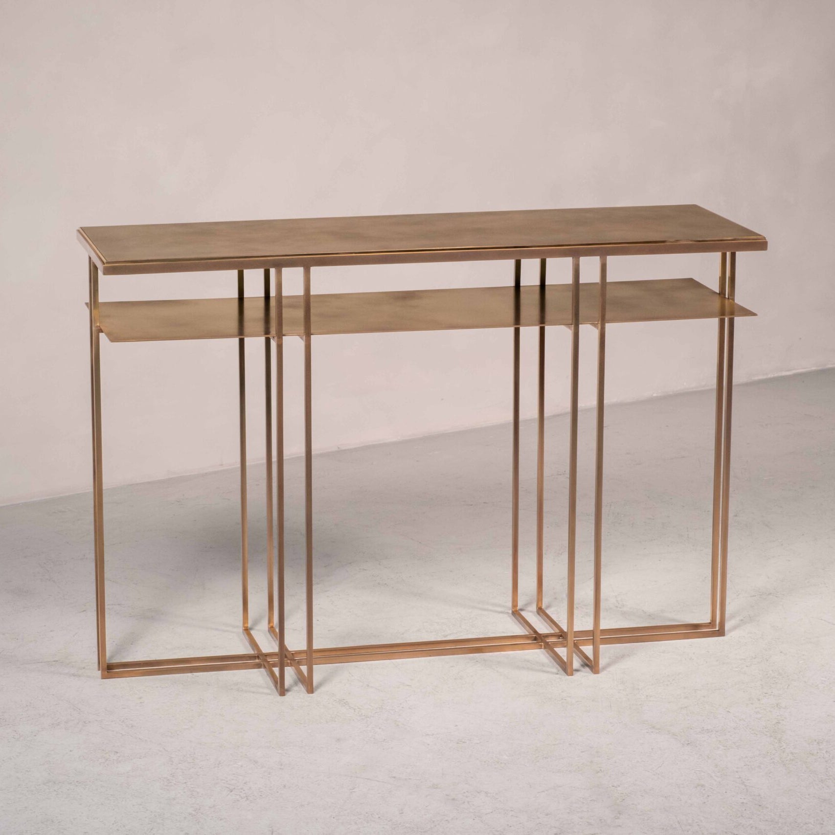 Cross Binate Console Table by Novocastrian - EB London