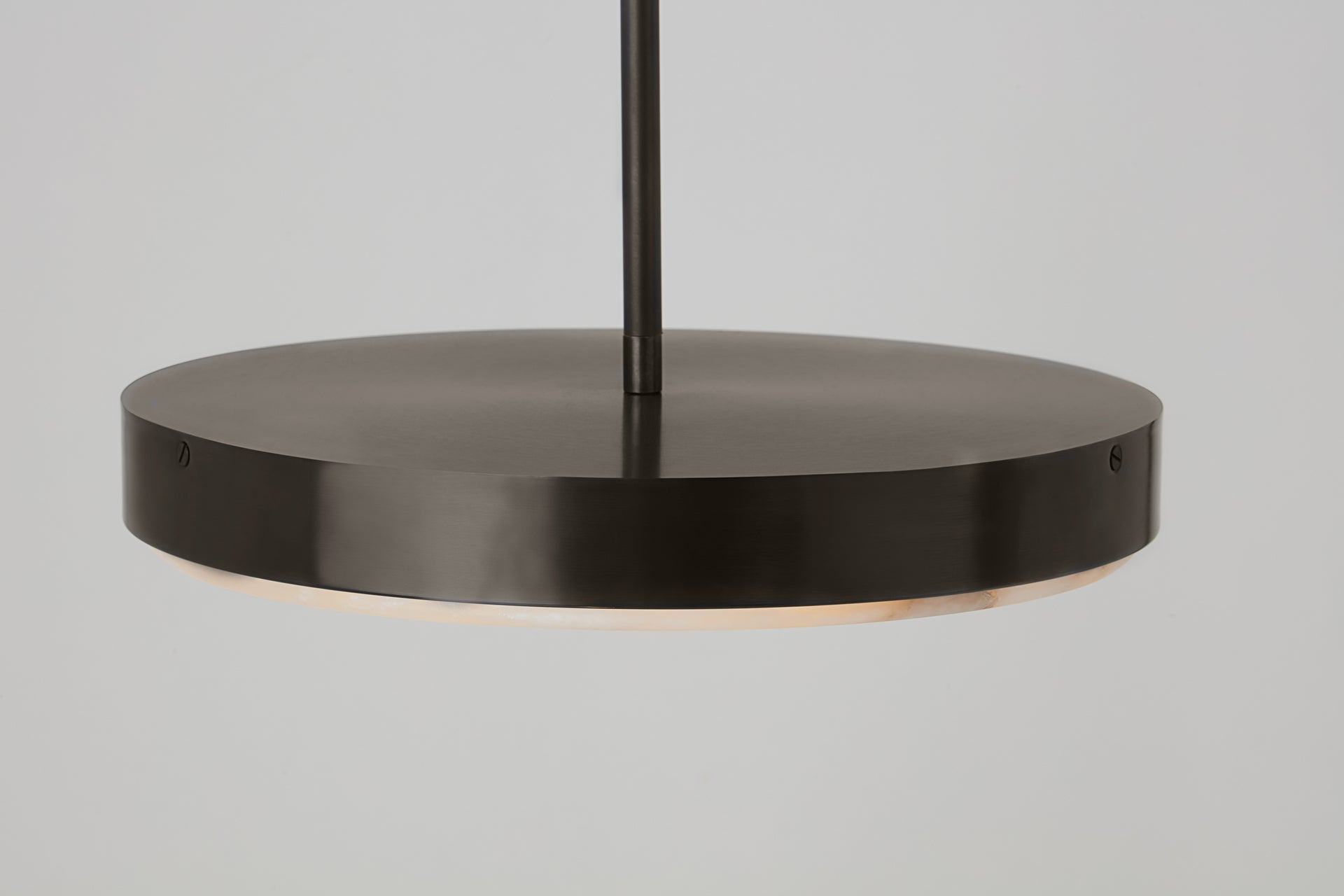 CTO Lighting - Anvers Pendant Light - Satin Brass, Bronze and Alabaster Stone – EB London
