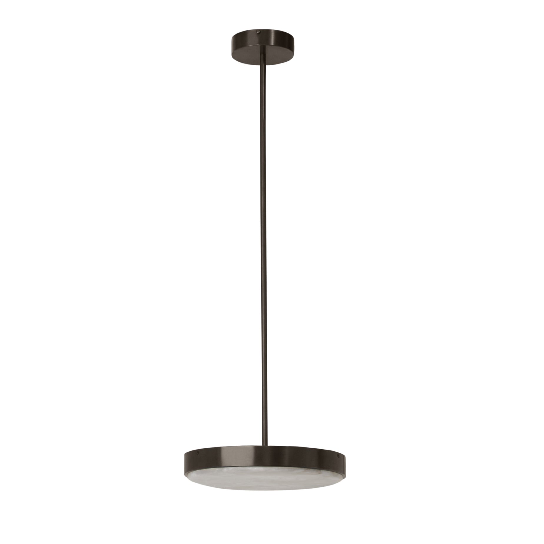 CTO Lighting - Anvers Pendant Light - Bronze and Alabaster Stone – EB London
