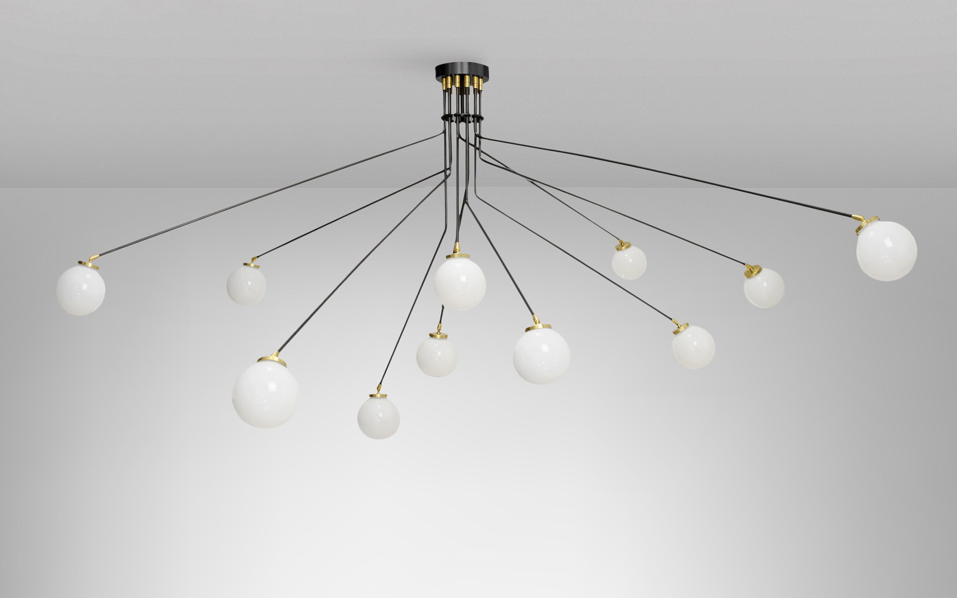 CTO Lighting - Array Opal Pendant Light - EB London