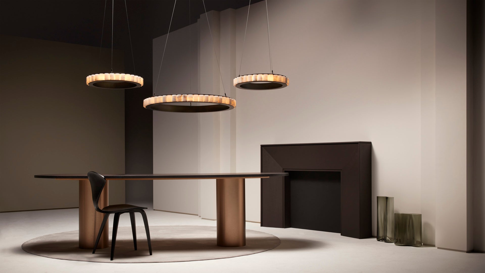 CTO Lighting - Avalon Chandelier Ceiling Rose - EB London