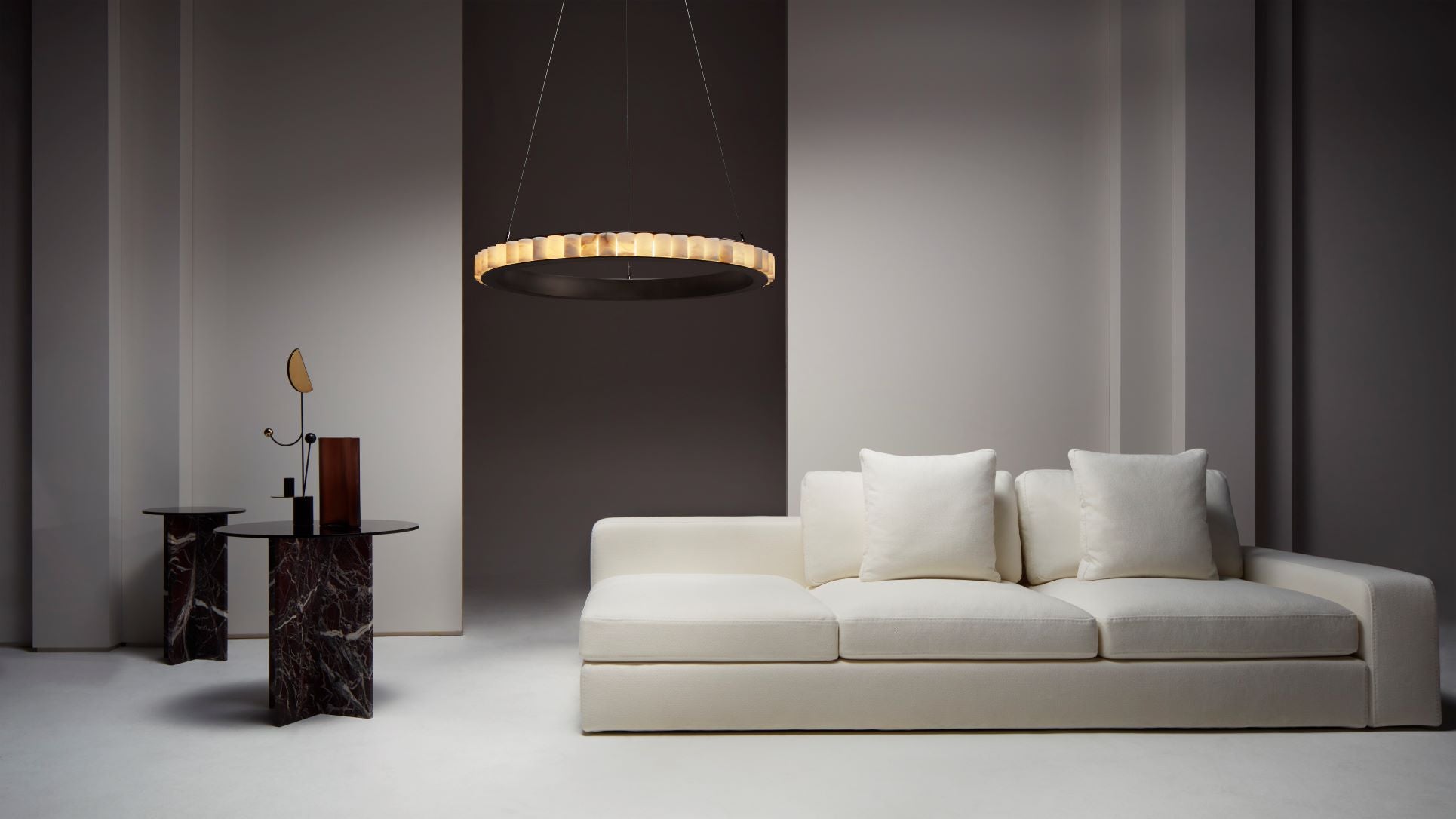 CTO Lighting - Avalon Chandelier Ceiling Rose - EB London