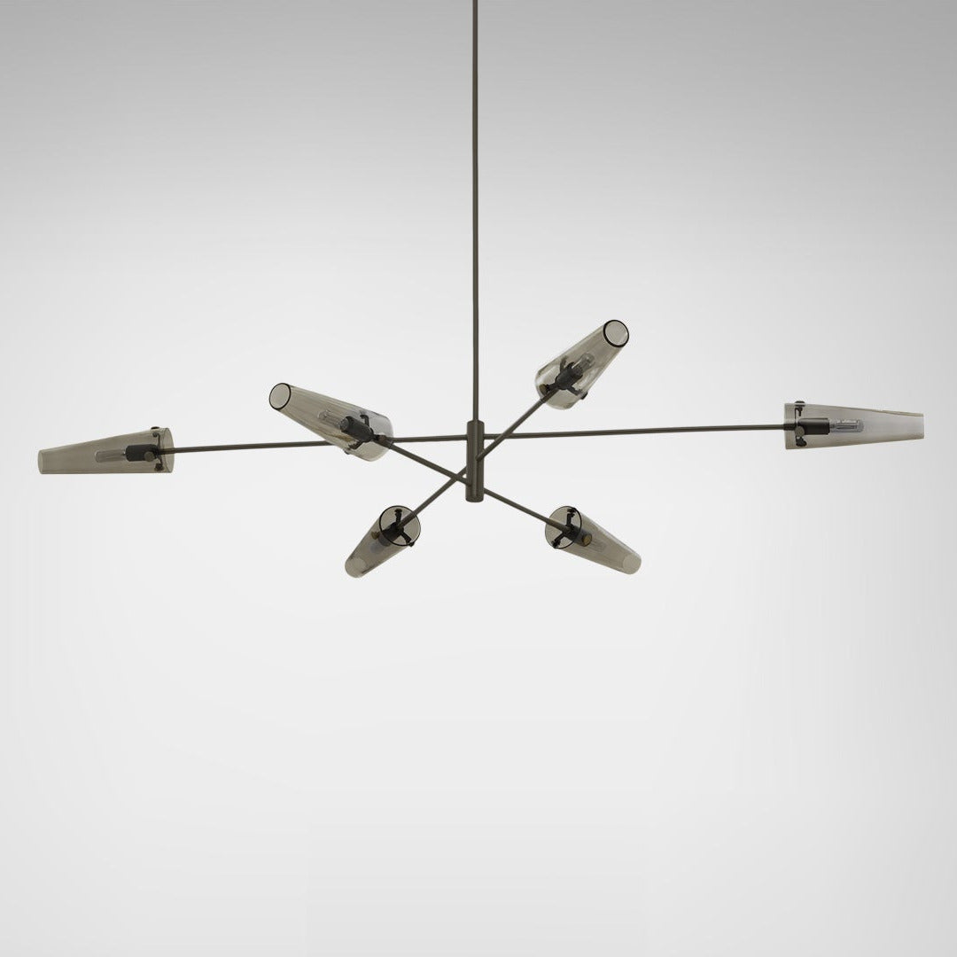 CTO Lighting - Axis Pendant Light - Satin Brass and Bronze – EB London