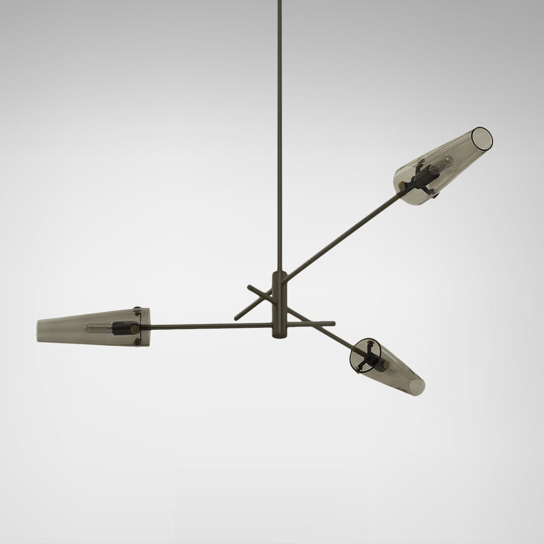 CTO Lighting - Axis Pendant Light - Satin Brass and Bronze – EB London
