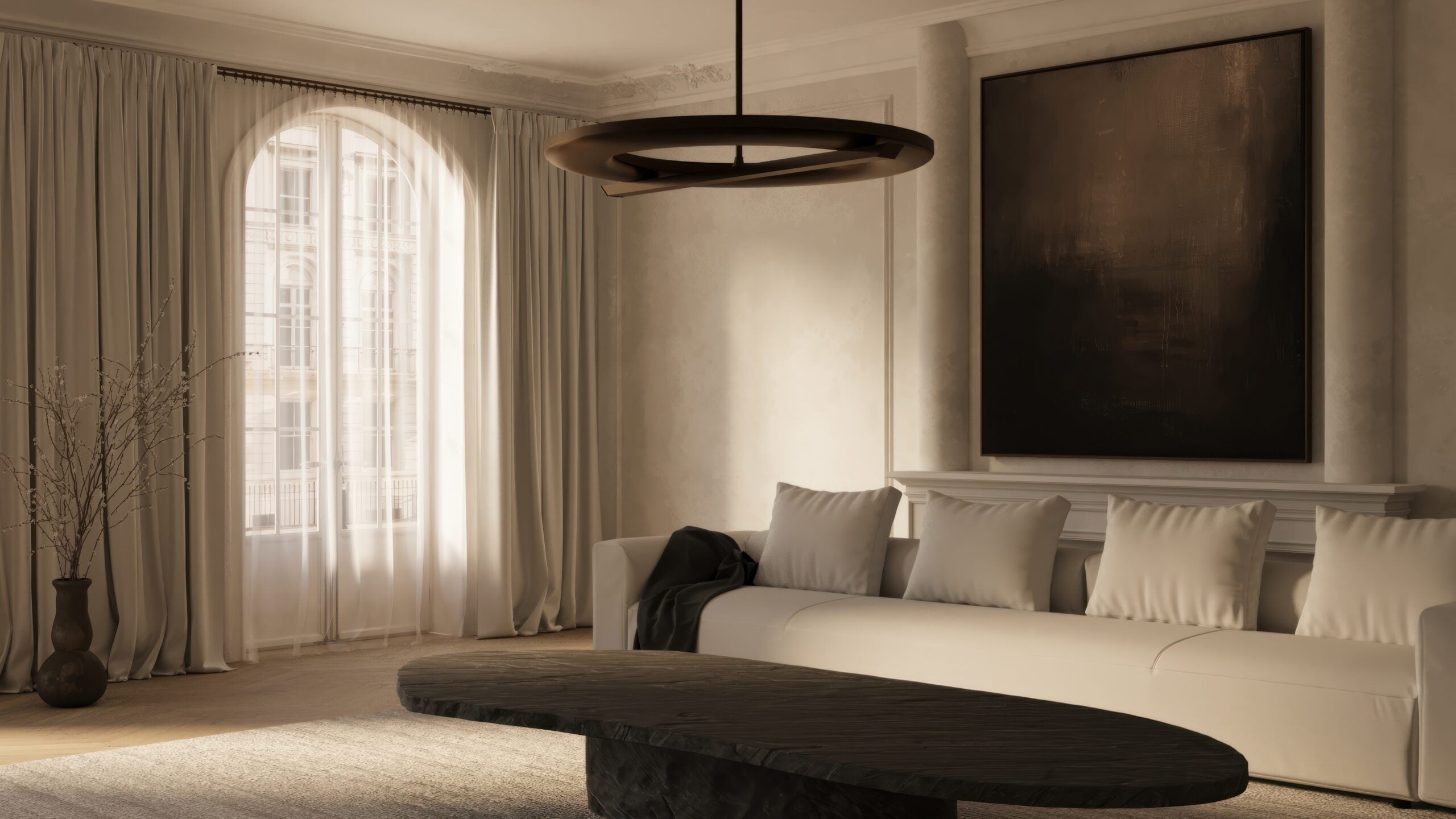 CTO Lighting - Ceres Uplighter Pendant Mounting Plate | EB London