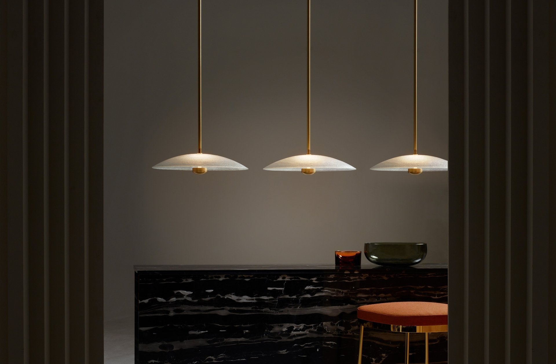 CTO Lighting - Cielo Ceiling Pendant Light (Ceiling Rose) | Quickship - EB London