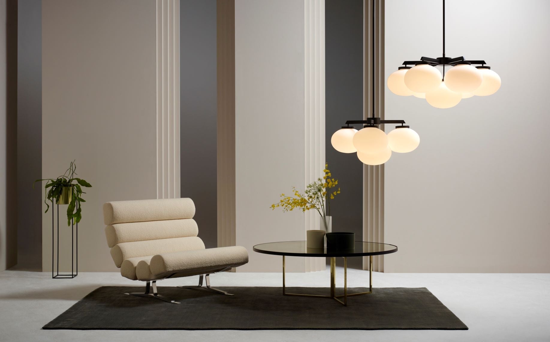 CTO Lighting - Cloudesley Chandelier (Ceiling Rose) - EB London