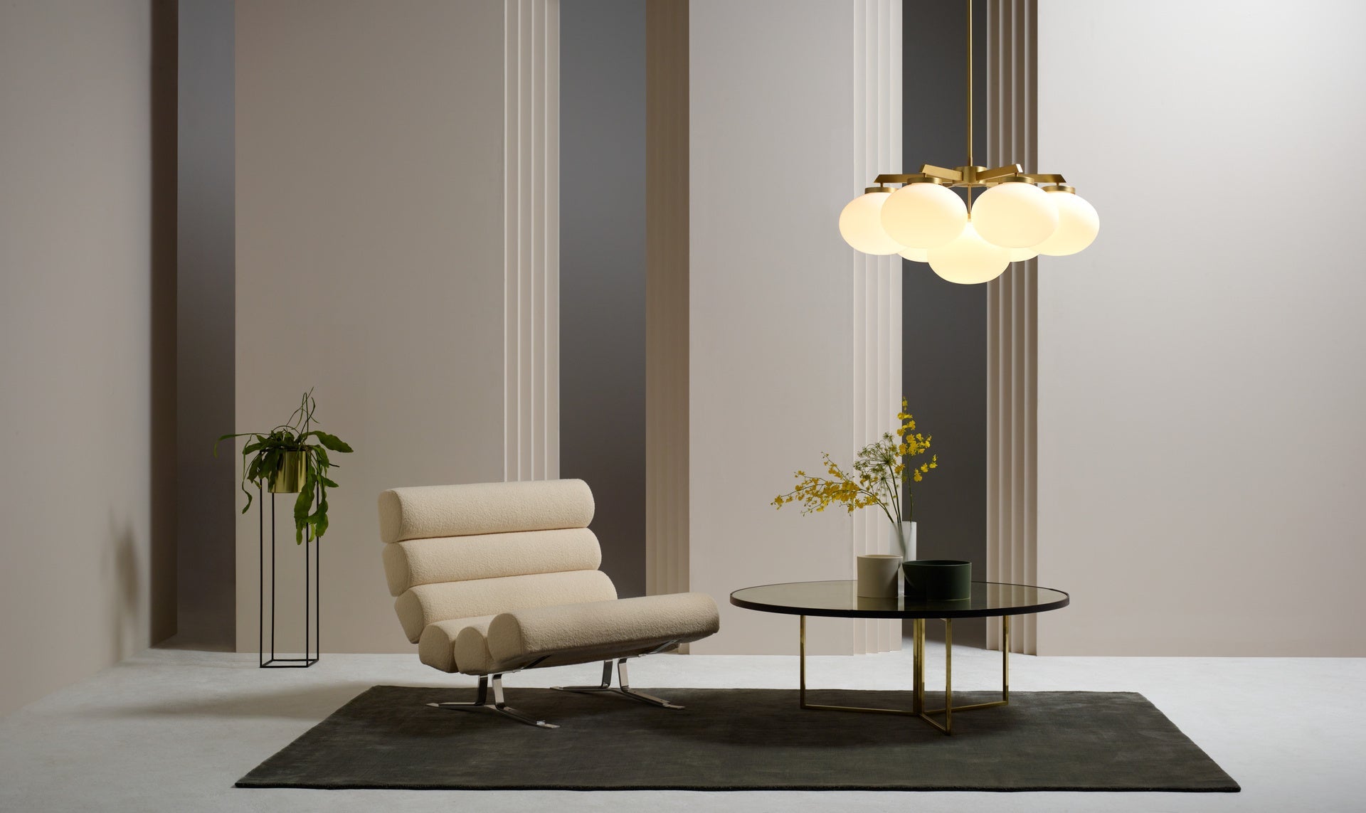 CTO Lighting - Cloudesley Chandelier (Ceiling Rose) - EB London