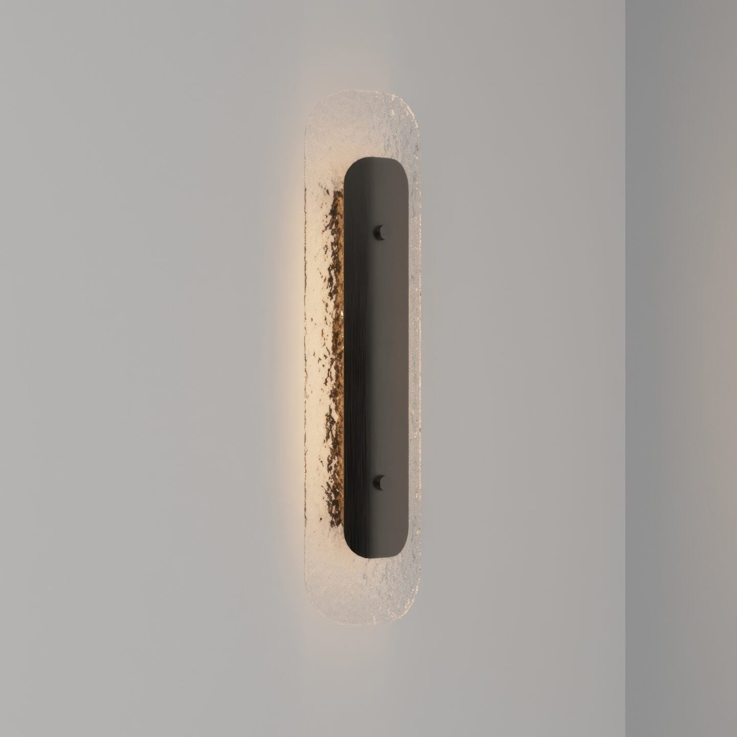 CTO Lighting - Contour Wall Light - Antique Bronze with Clear and Bronze Kiln Glass - EB London