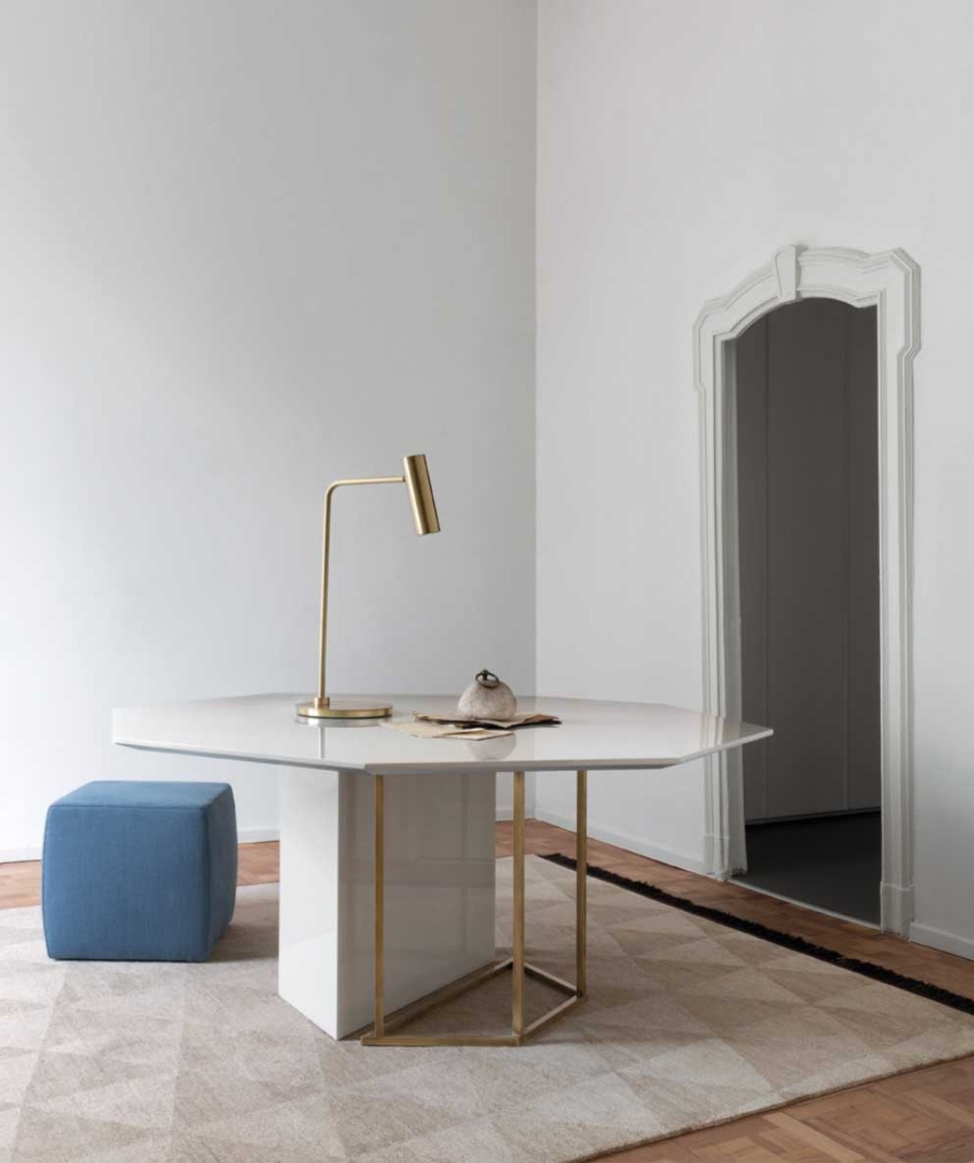 CTO Lighting - Heron Table Light - Satin Brass and Bronze - EB London