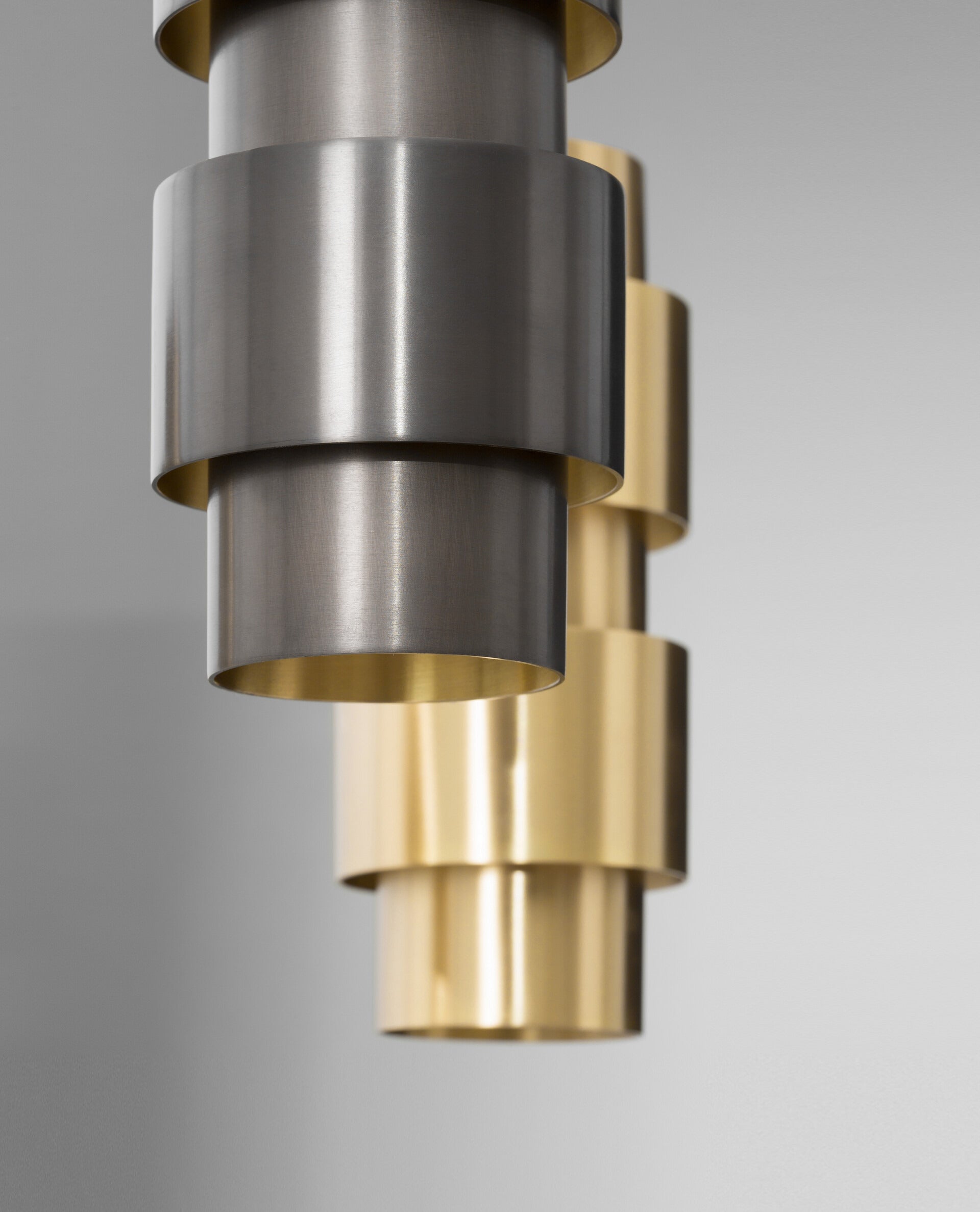 CTO Lighting - Ring Pendant Light - Satin Brass and Bronze - EB London