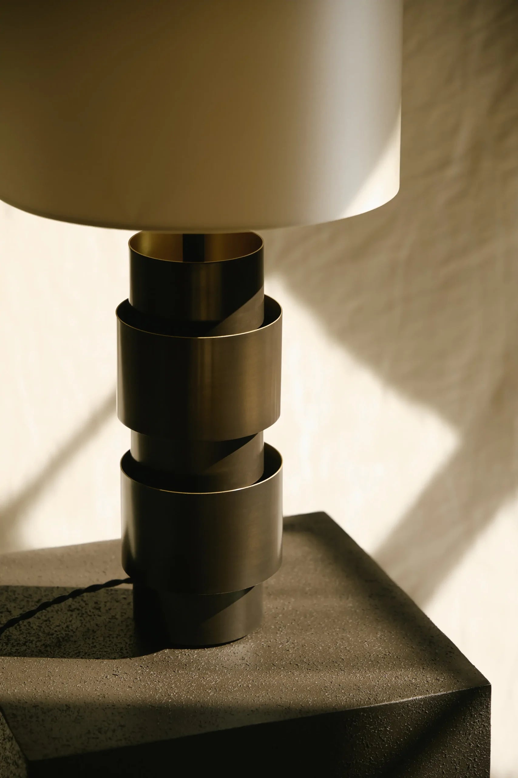 CTO Lighting - Ring Table Light - Satin Brass and Bronze - EB London
