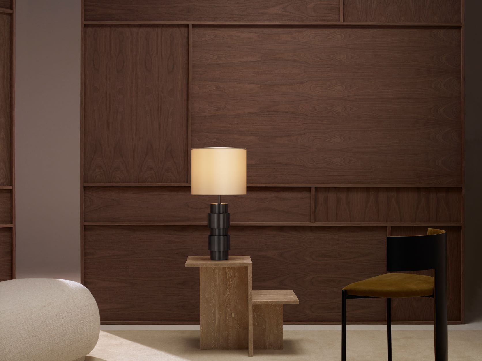 CTO Lighting - Ring Table Light - Satin Brass and Bronze - EB London