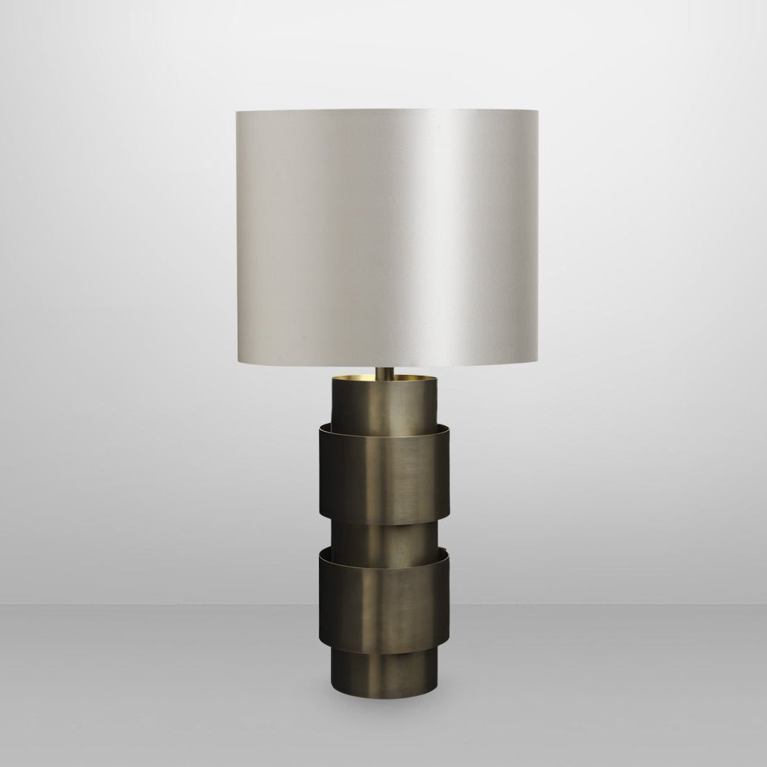 CTO Lighting - Ring Table Light - Satin Brass and Bronze - EB London