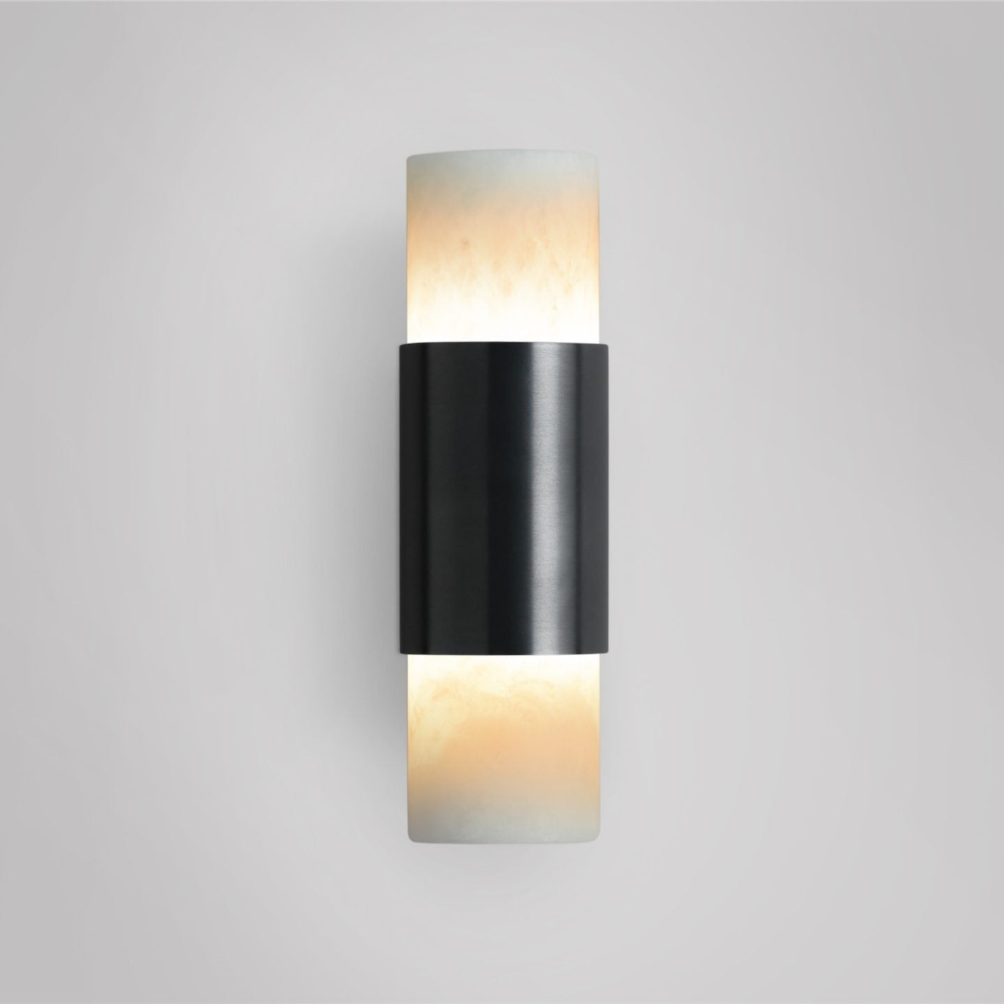 CTO Lighting - Roma Wall Light - Honed Alabaster with Bronze and Satin Brass - EB London