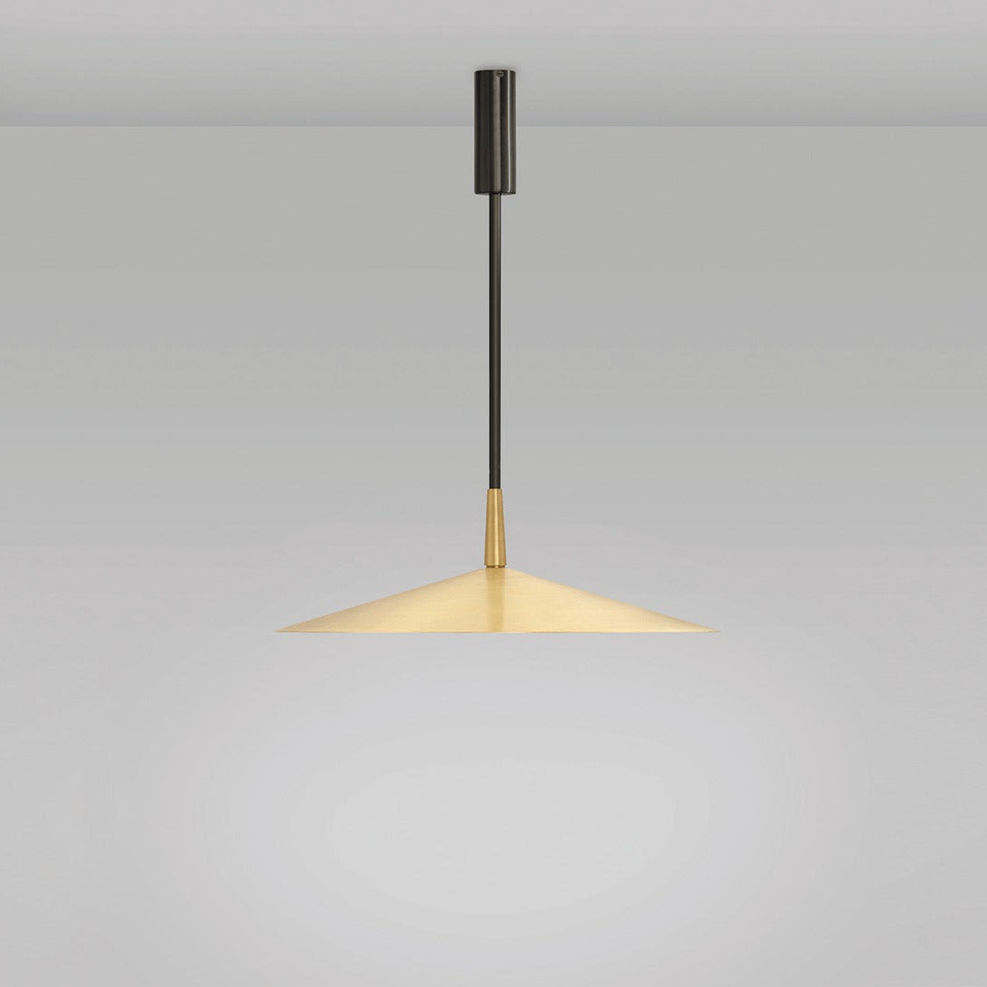 CTO Lighting - Tinto Pendant Light - Satin Brass and Bronze - EB London
