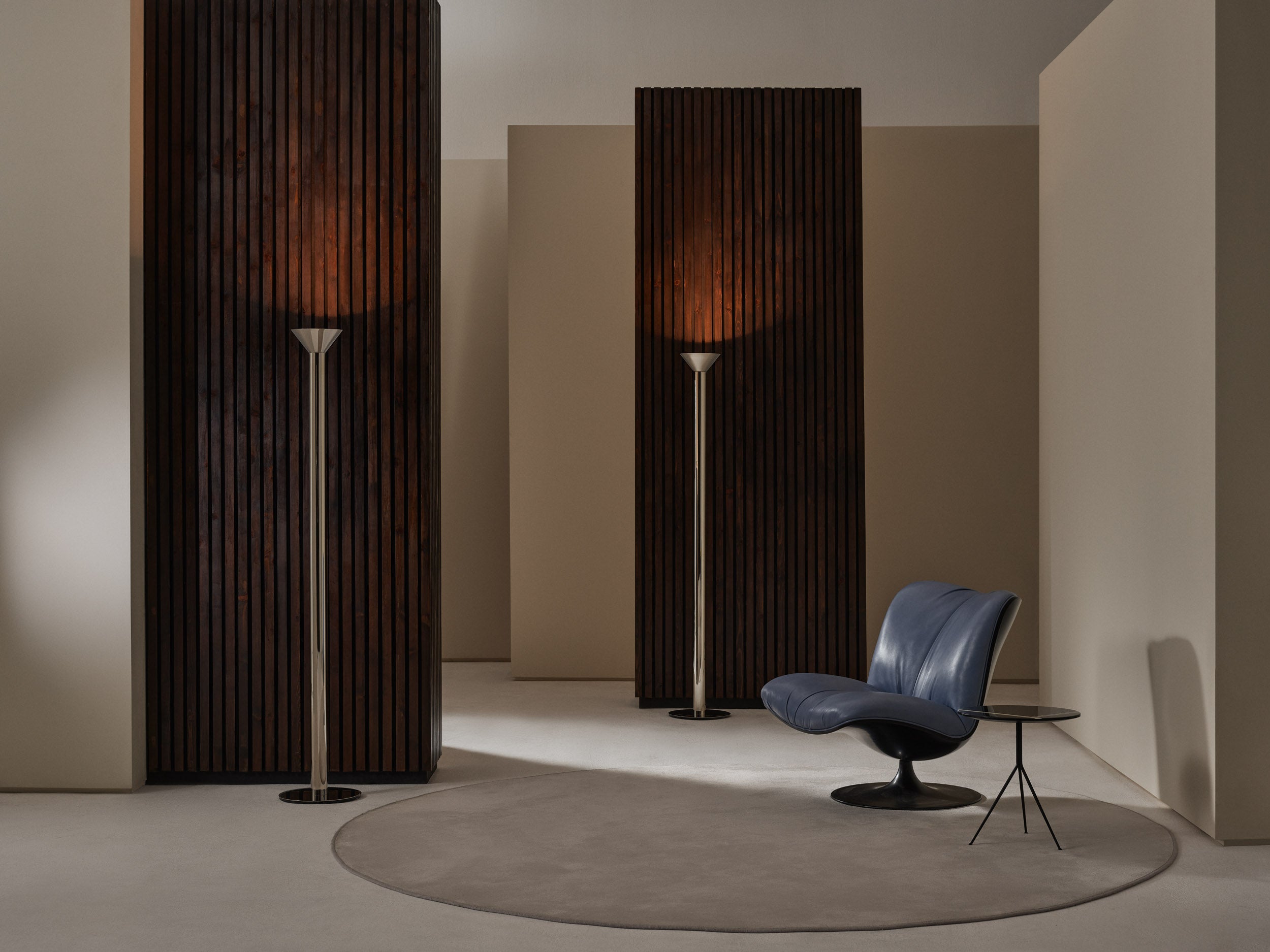 CTO Lighting - Torres Floor Uplighter with Alabaster Shade - EB London