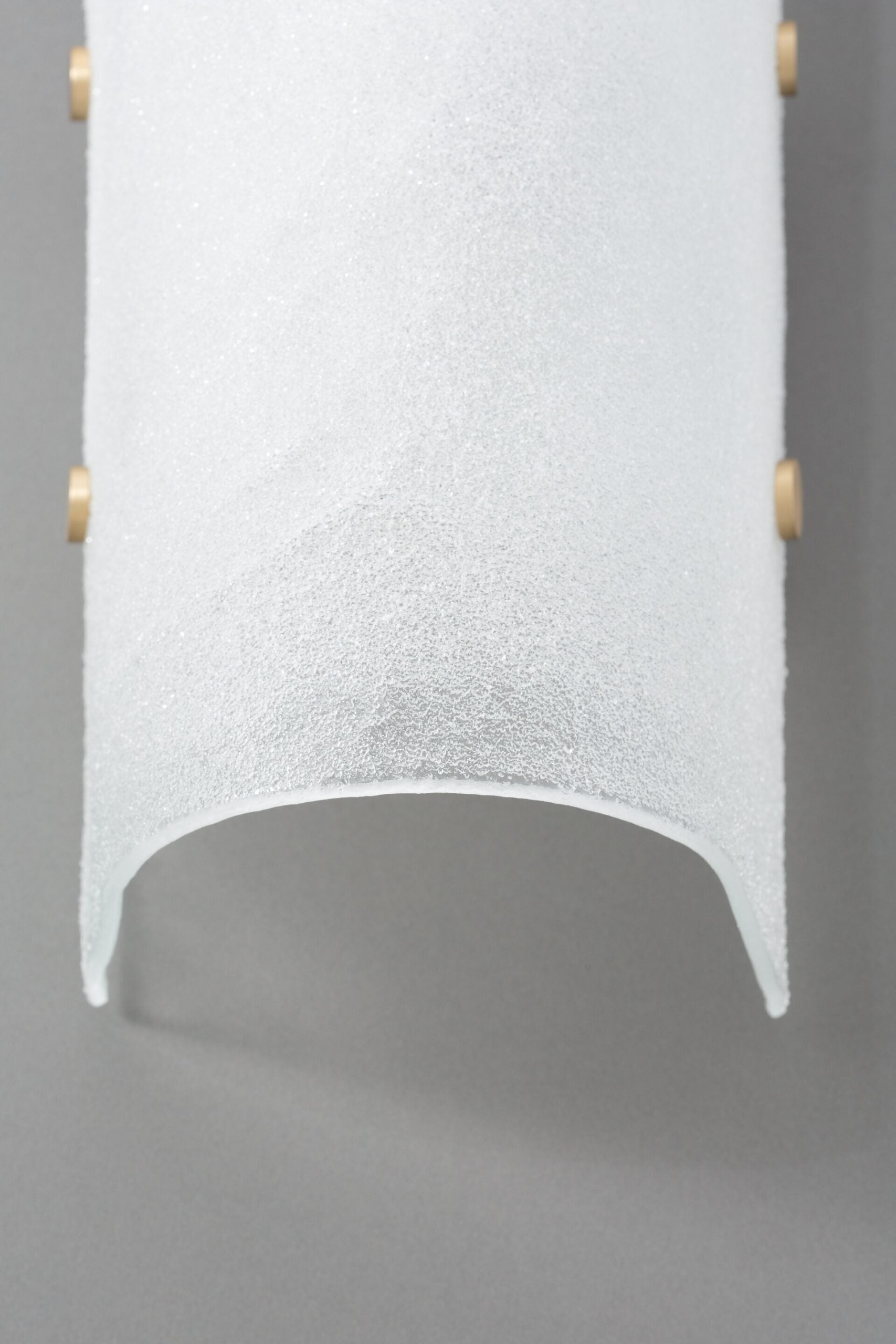 CTO Lighting - Whistler Wall Light - Fritted Glass With Satin Brass Details - EB London