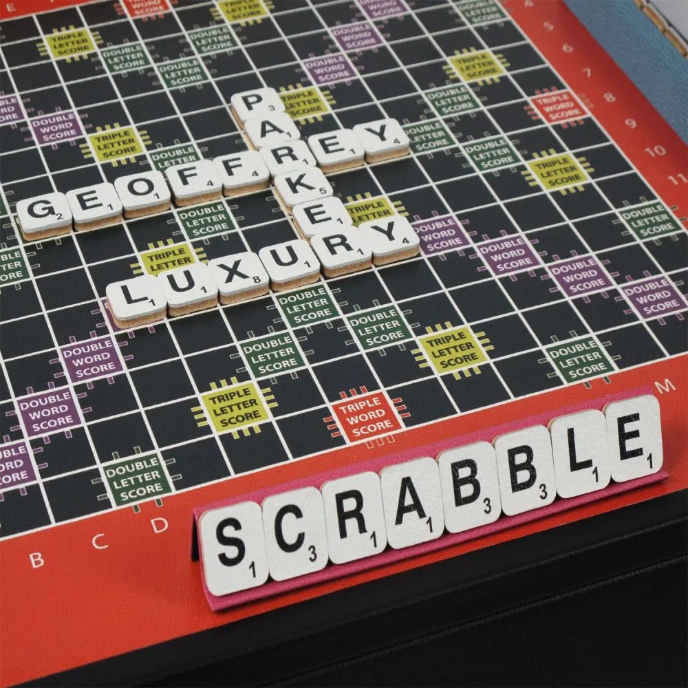 Custom Scrabble Set - Geoffery Parker - EB London