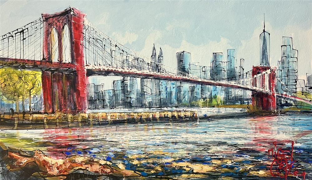 East River Span by Nigel Cooke - EB London