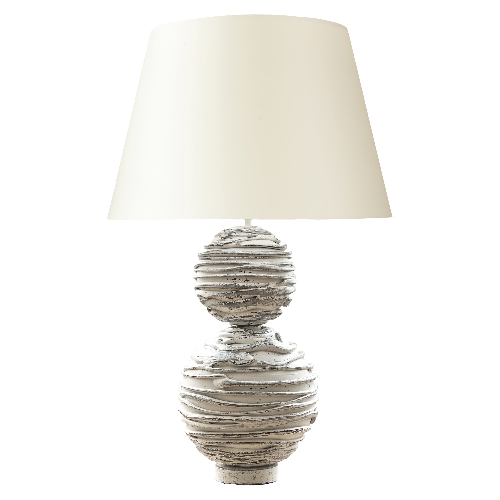 William Yeoward Elvaston Table Lamp in Mushroom Risotto luxury table lamp - EB London product image 1