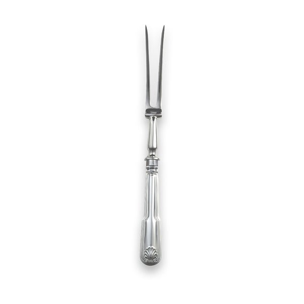 Fiddle Thread & Shell Carving Set - Carrs Silver - EB London