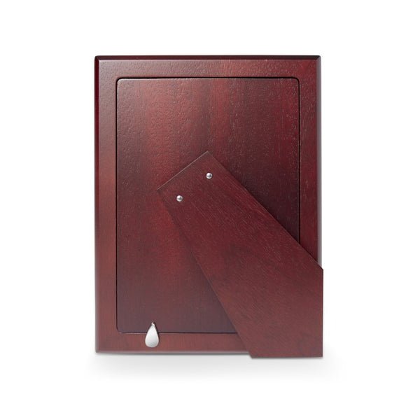 Fluted Sterling Silver Photo Frame With Wood Back - Carrs Silver - EB London