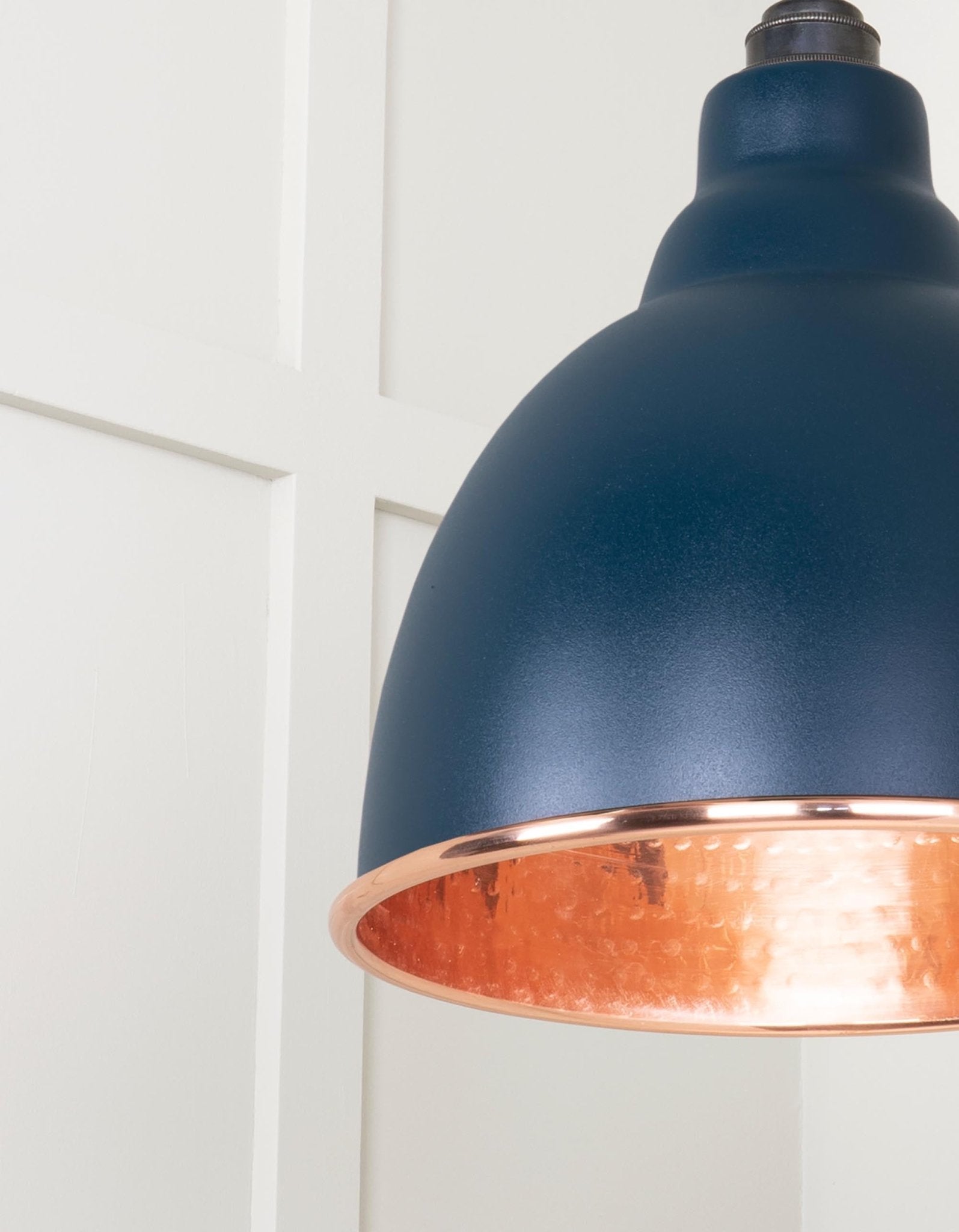 Hammered Copper Brindley Cluster Pendant |Dusk - From the Anvil - EB London