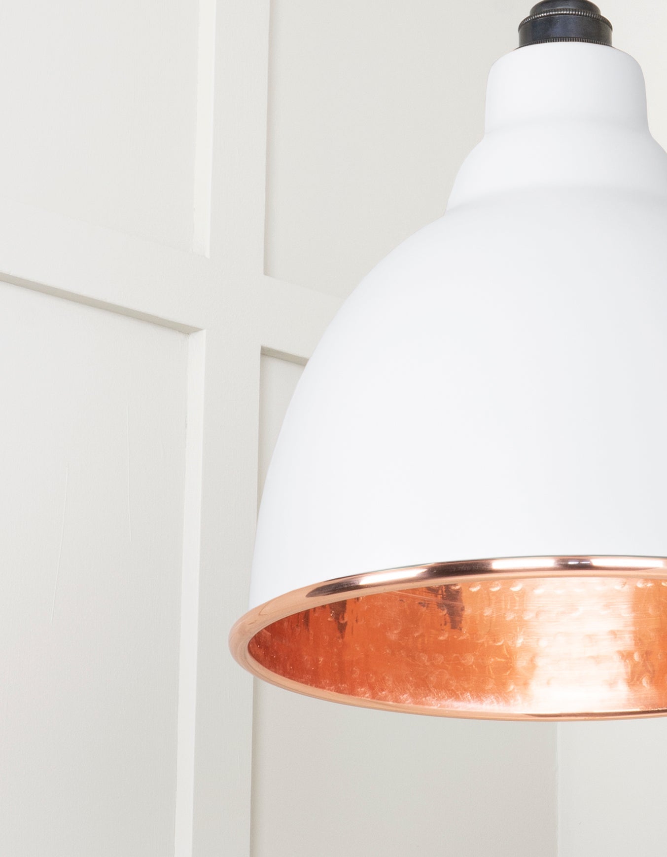 Hammered Copper Brindley Cluster Pendant | Flock - From the Anvil - EB London