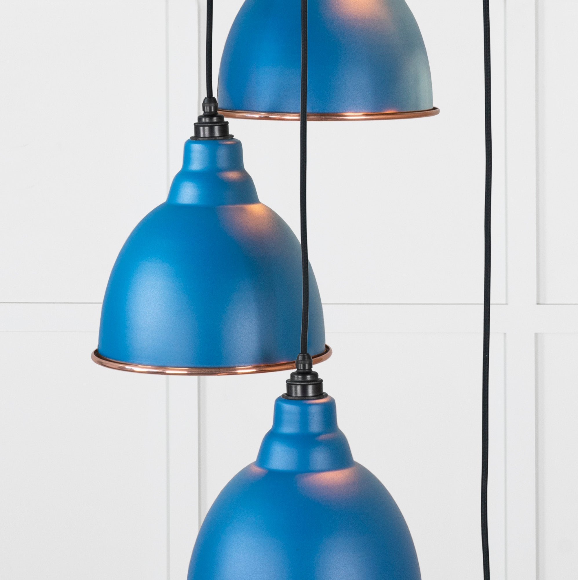 Hammered Copper Brindley Cluster Pendant | Upstream - From the Anvil - EB London