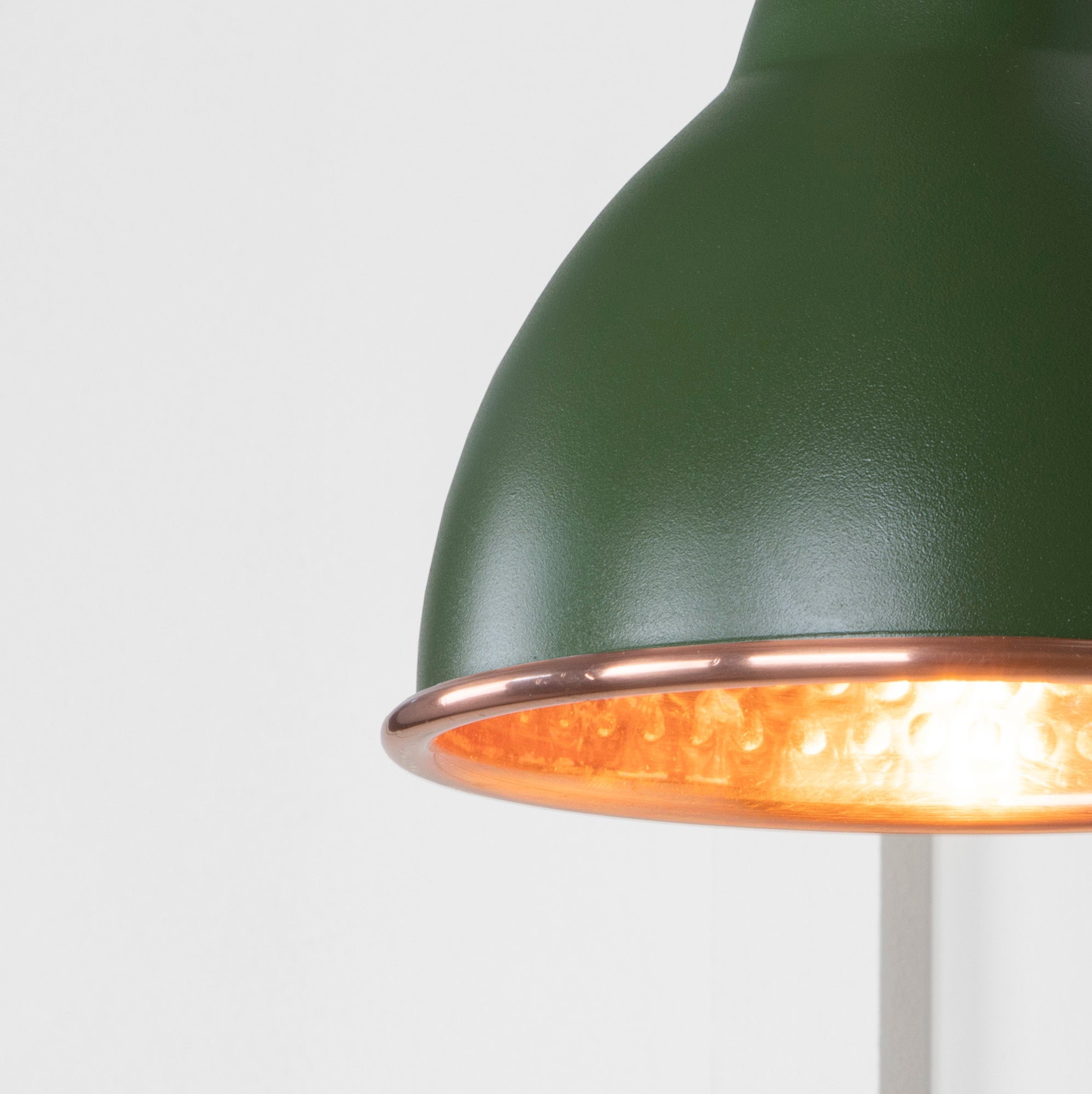 Hammered Copper Brindley Wall Light | Hammered Copper Heath - From the Anvil - EB London