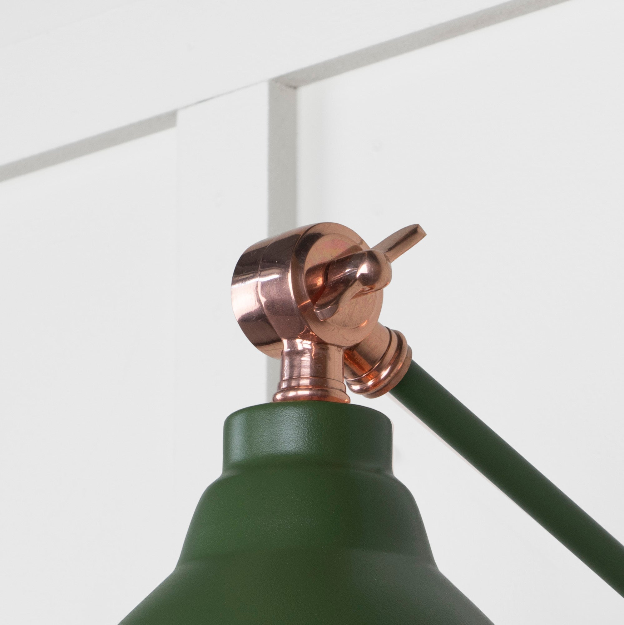 Hammered Copper Brindley Wall Light | Hammered Copper Heath - From the Anvil - EB London