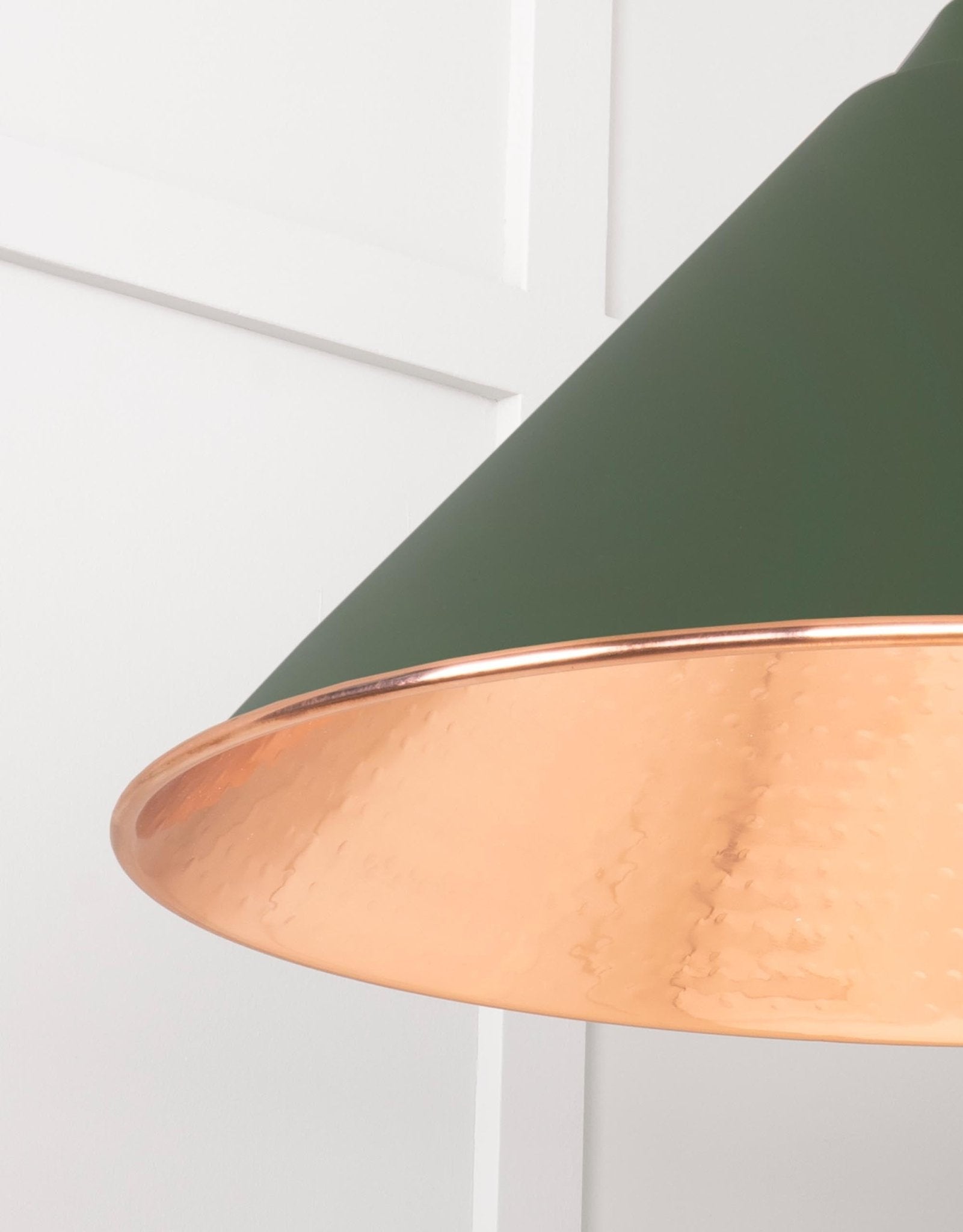 Hammered Copper Hockley Pendant | Heath - From The Anvil - EB London